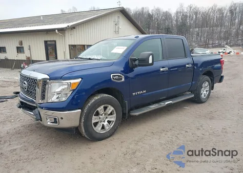 2017 Nissan Titan Platinum Reserve/Pro-4X/S/Sl/Sv z USA, uszkodzony, nr VIN 1N6AA1E5XHN525171